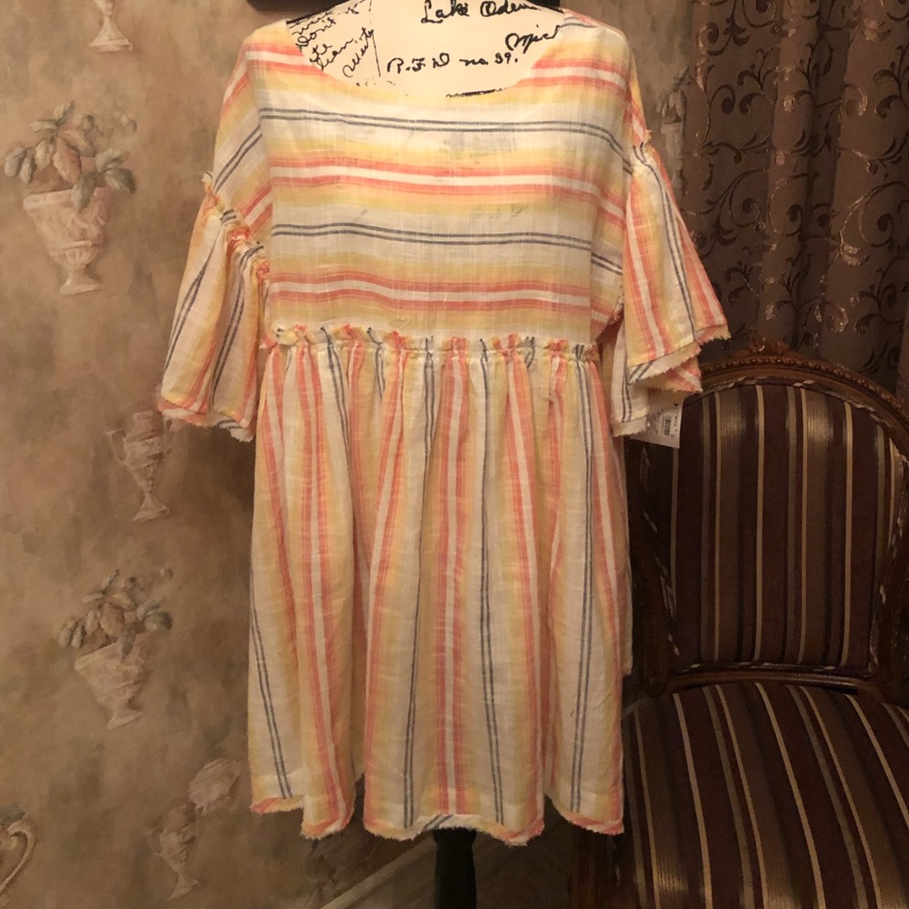 NWT FREE PEOPLE SUMMER NIGHTS TUNIC - Picture 3 of 7
